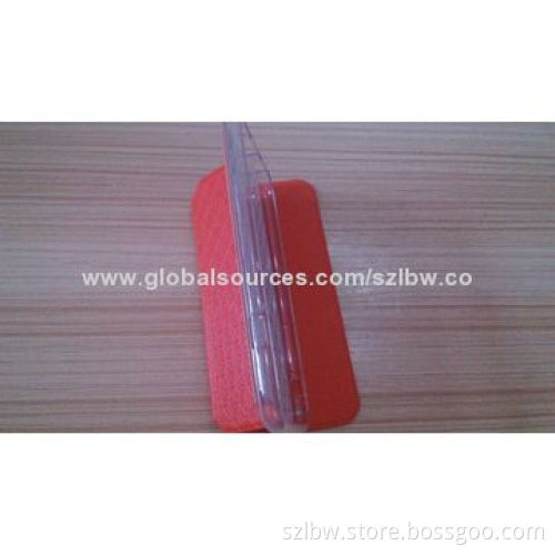 PU + TPU Flip Mobile Cases with Unique Design, Various Colors Available